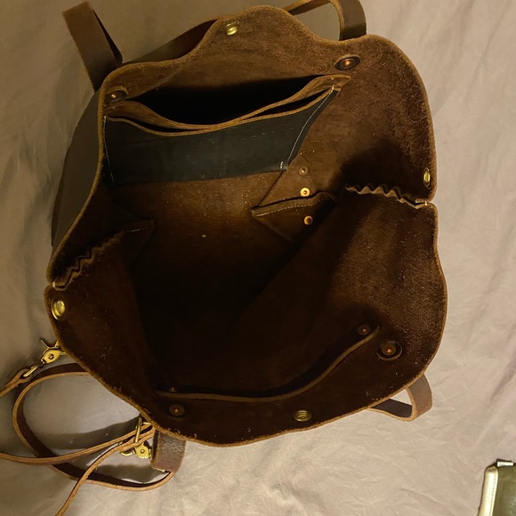 kmm&co brown kodiak tote - Picture 4 of 4